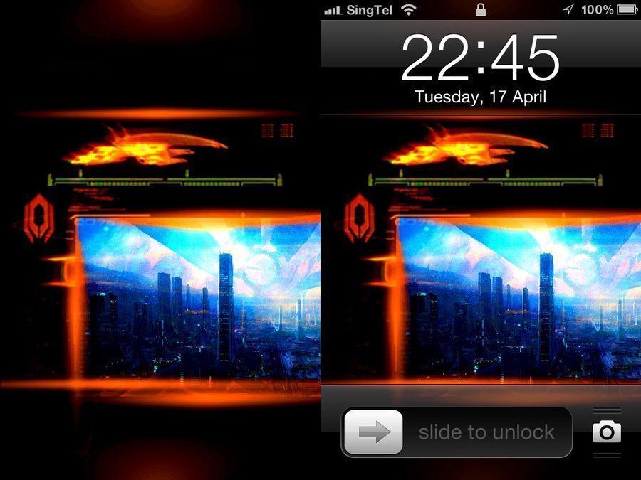 Mass Effect iPhone/ iPod wallpaper concept by Sierra1172 on DeviantArt