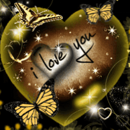 I Love You Heart Butterfly Live Wallpaper App Ranking and Store ...