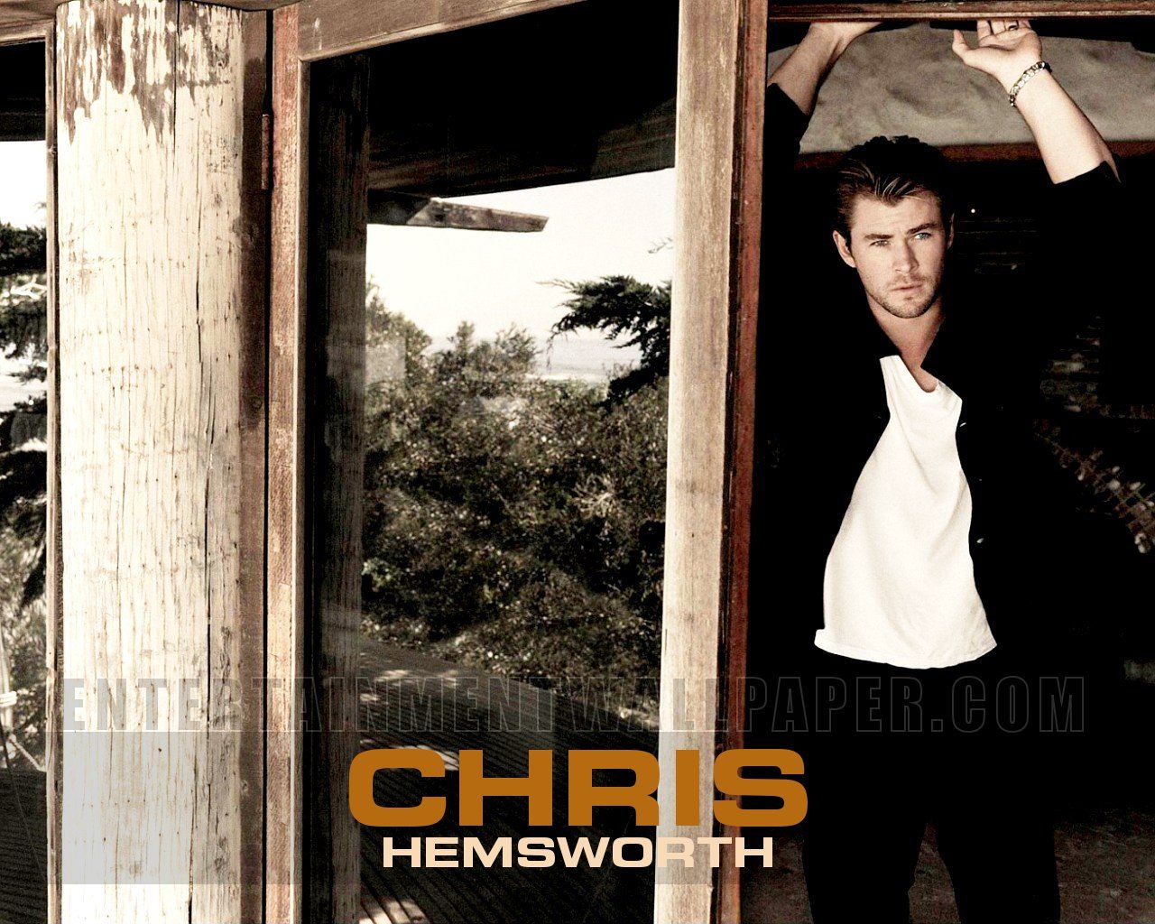 Chris Hemsworth Widescreen Background