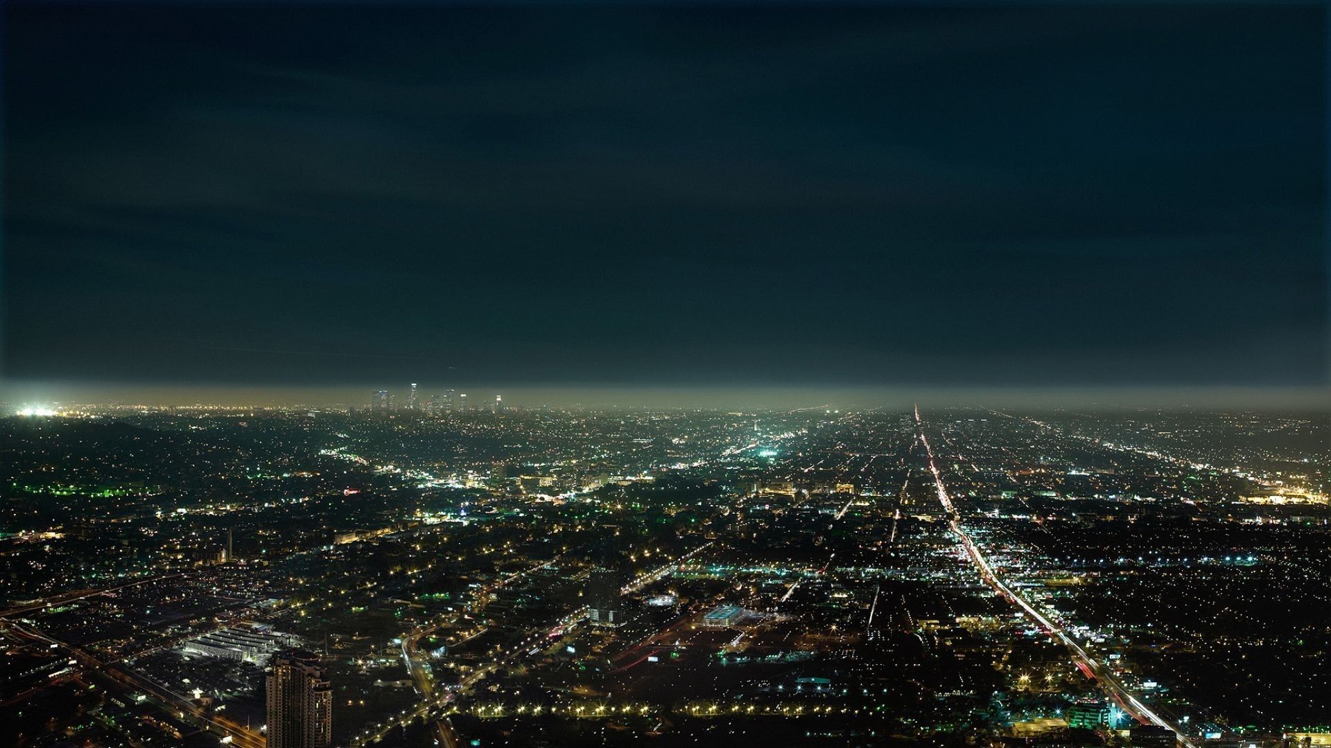 HDscreen: Los Angeles USA buildings cities light desktop bakcgrounds