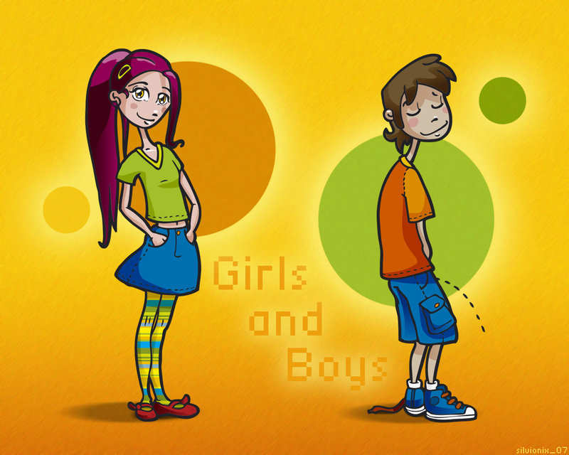 Wallpaper Of Girls With Boys