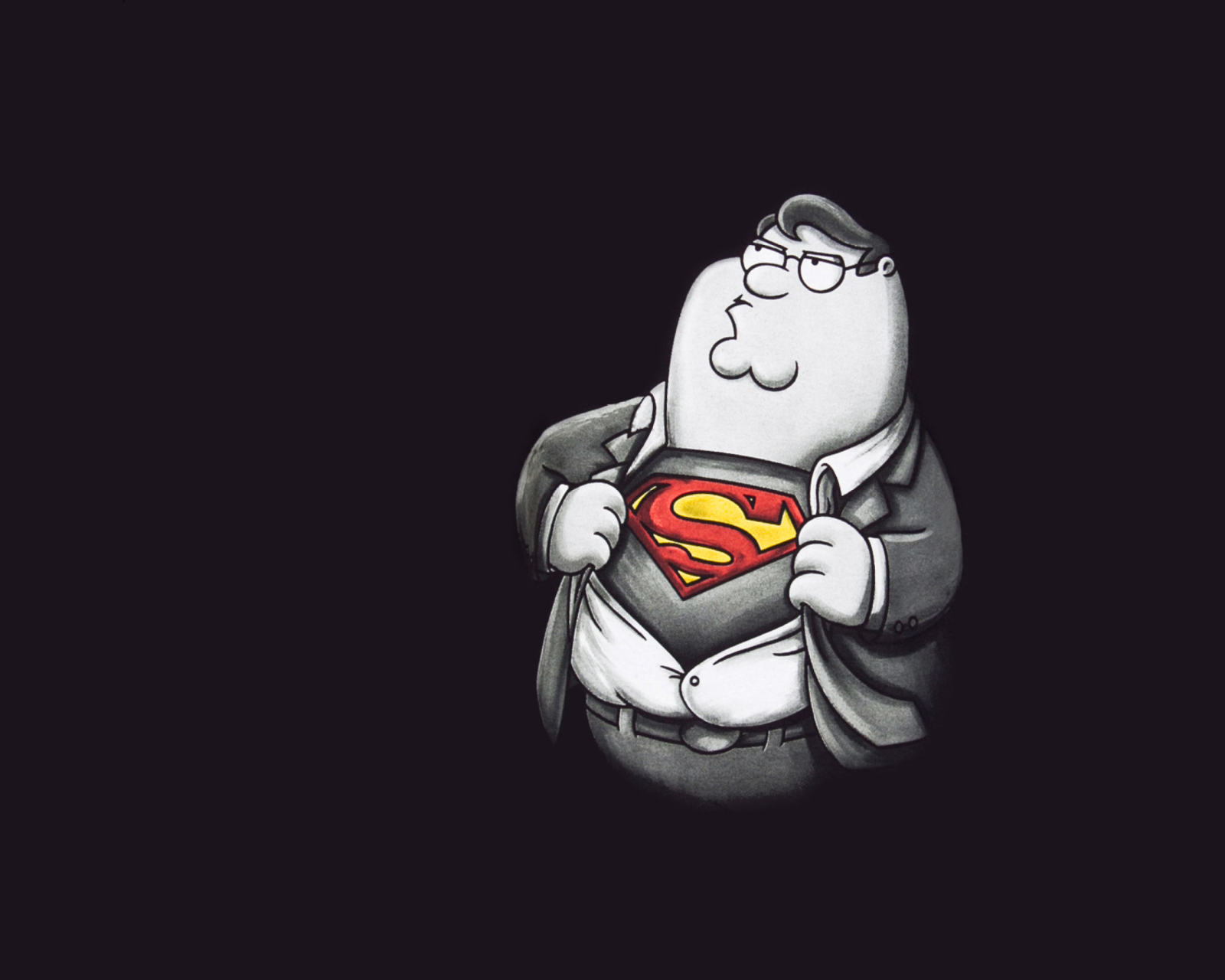 Family Guy's Superman Wallpaper for Samsung Galaxy Tab 3 10.1