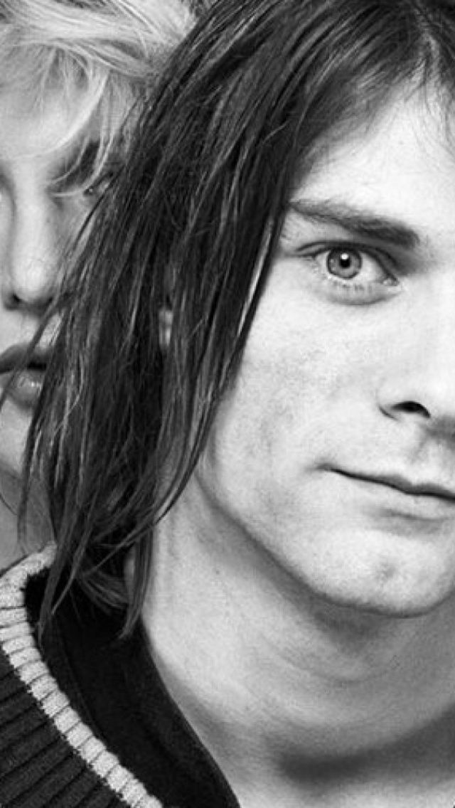 Kurt Cobain And Courtney Love iPhone 5 Wallpaper | ID: 40207