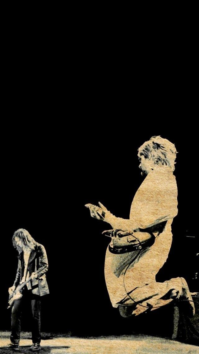 Unofficial iPhone wallpapers Nirvana Live at Reading