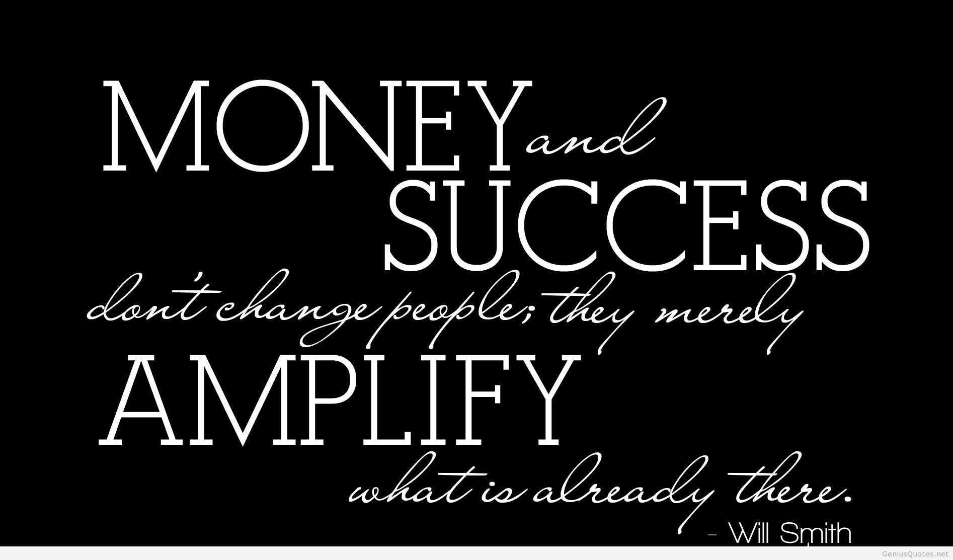 Funny quotes hd wallpaper about money and success