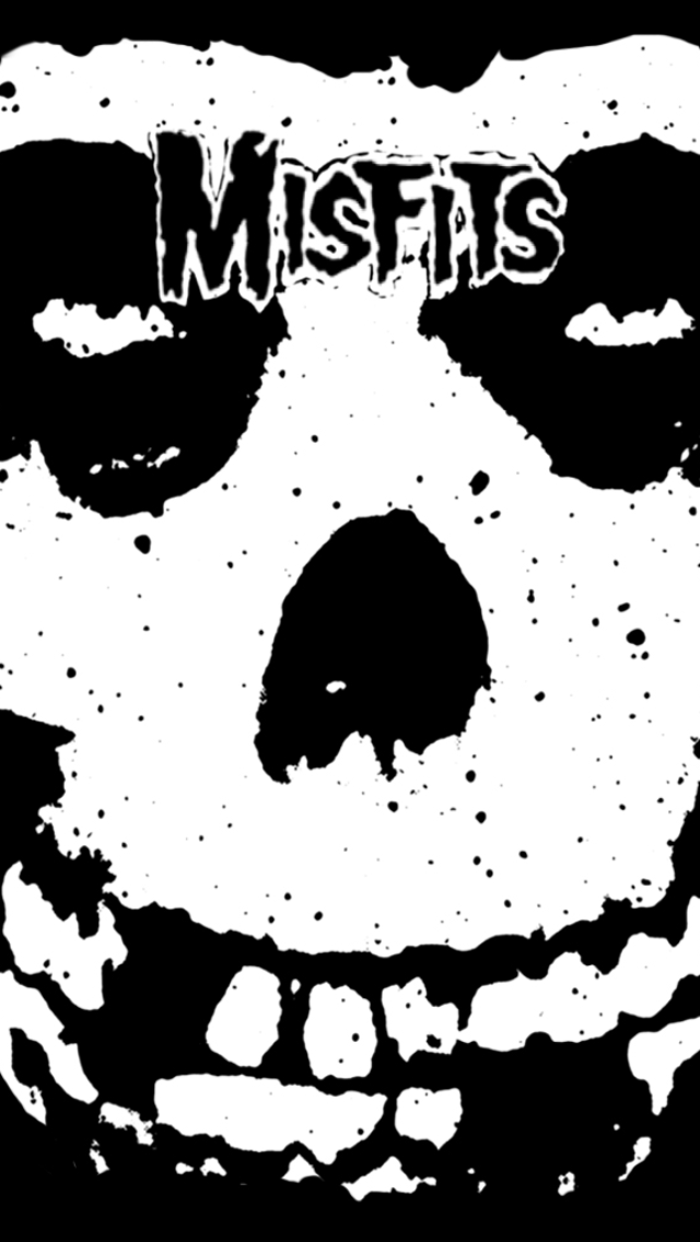 The Misfits Face iPhone 5 Wallpaper (640x1136)