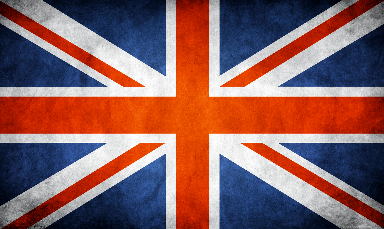 Great Britain UK Grunge Flag by think0 on DeviantArt