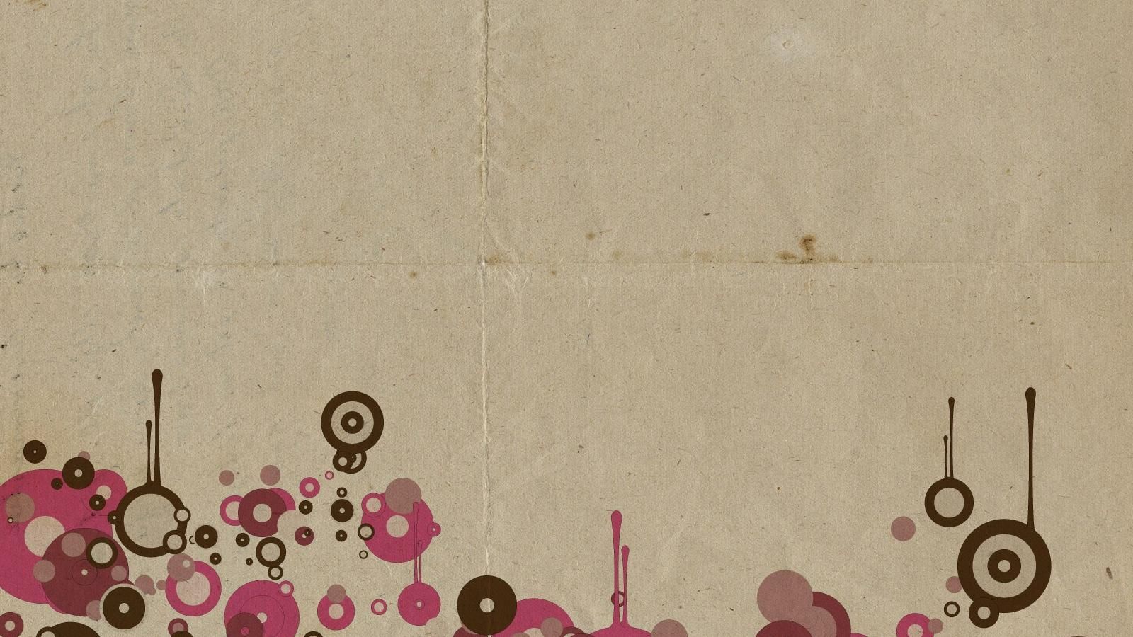 Paper vintage vector circles surface art HD Wallpaper wallpaper
