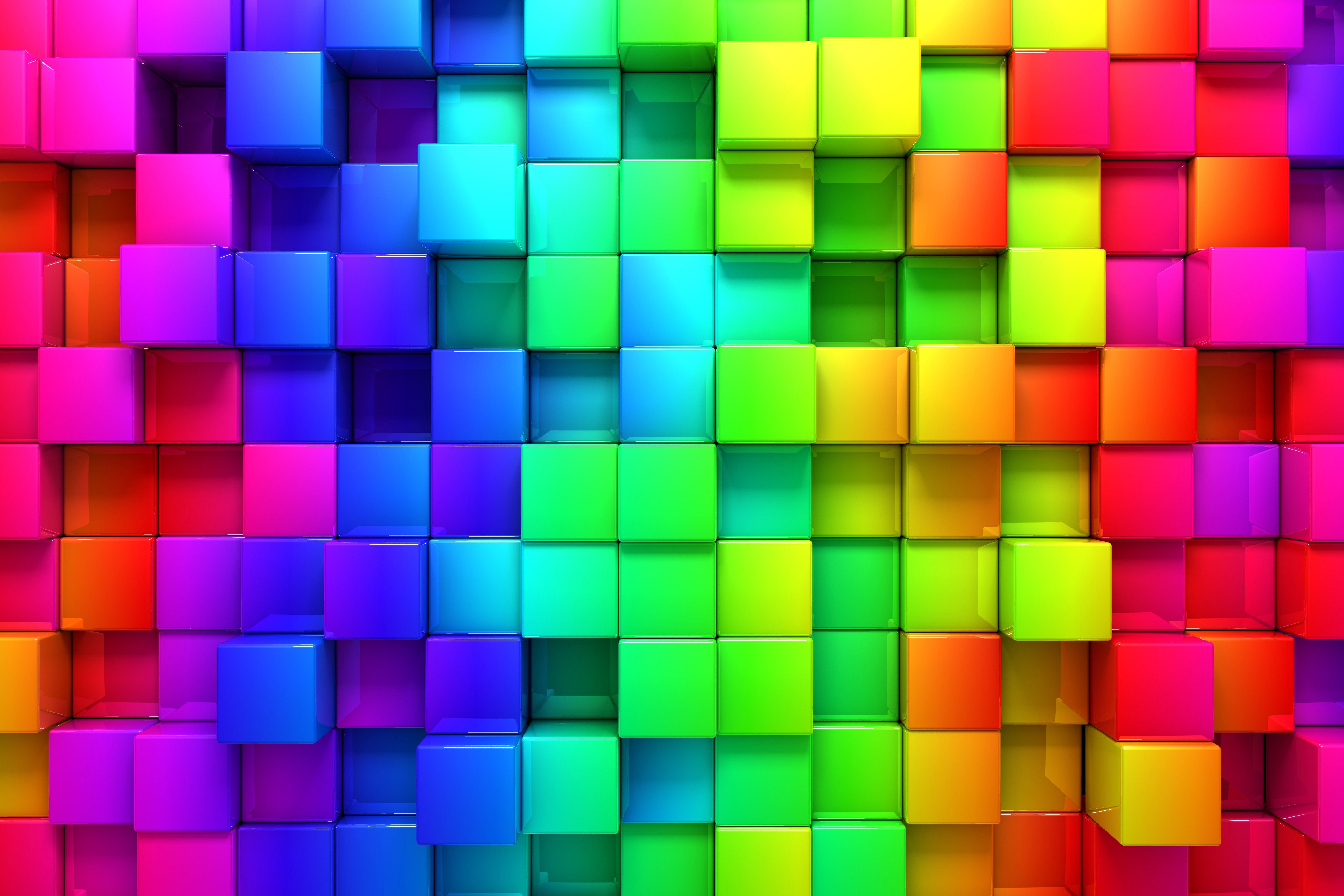 Rendering cubes background color wallpaper | 6000x4000 | 563450 ...