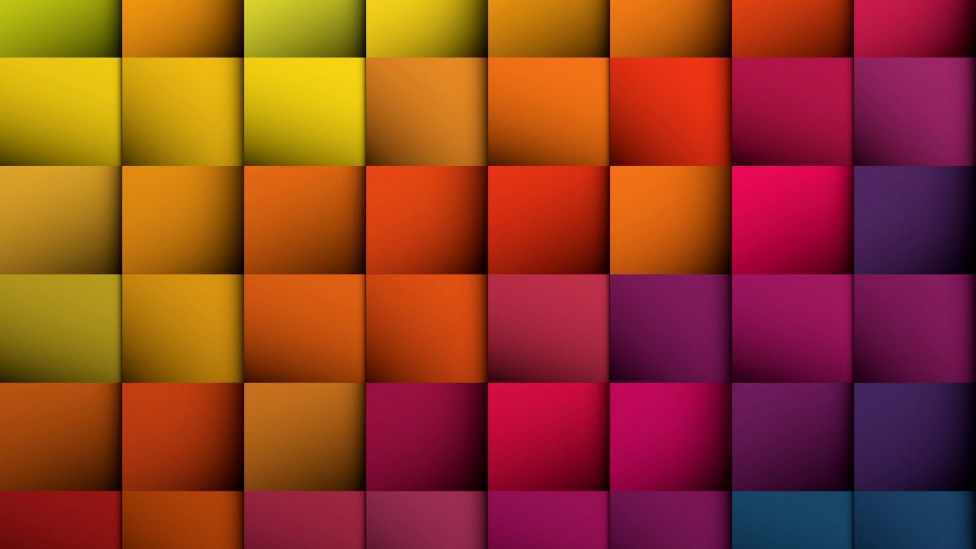 Color Square Background Wallpaper For Desktop and Mobile