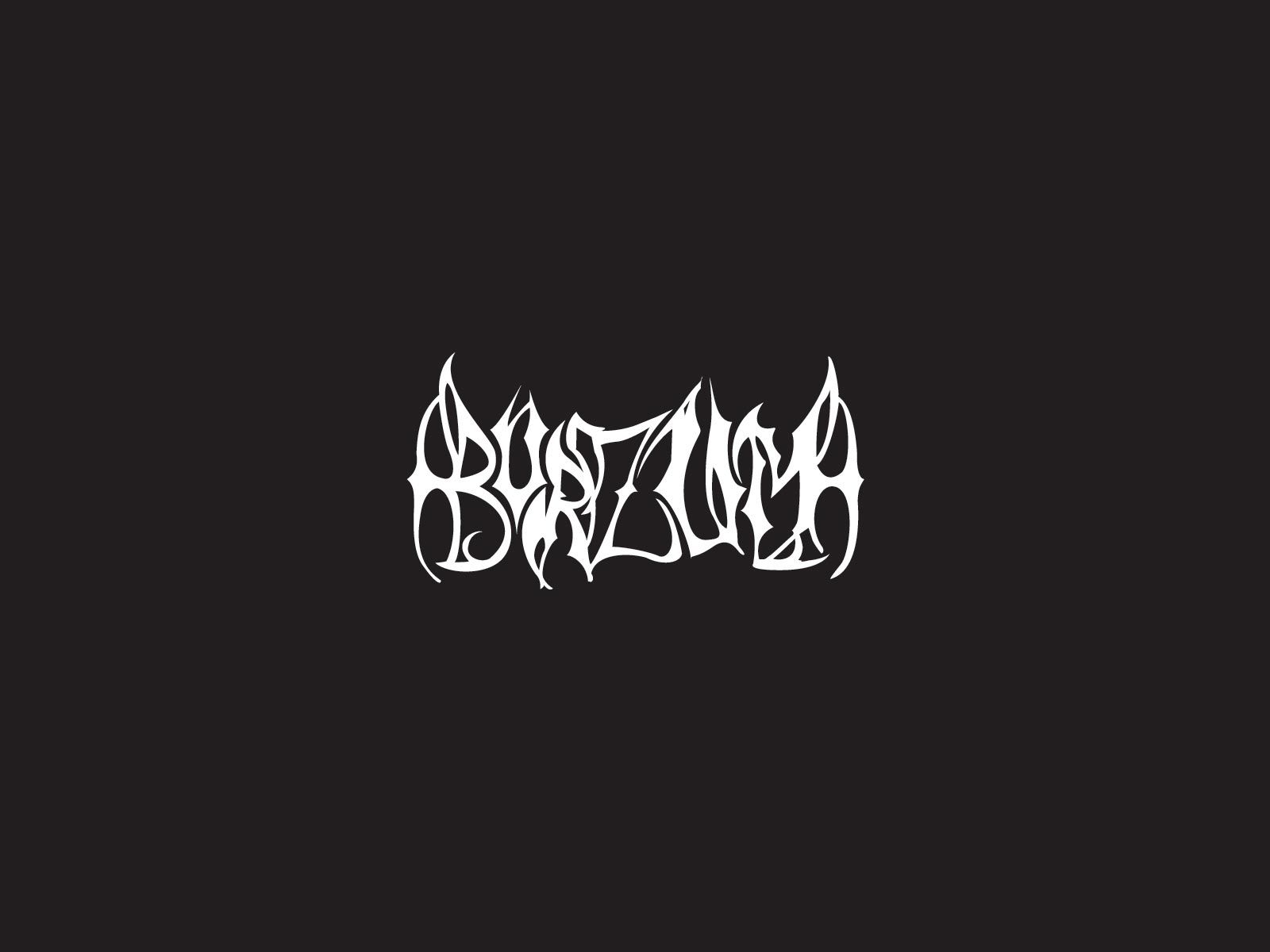 BURZUM black metal heavy hard rock band bands group groups logo