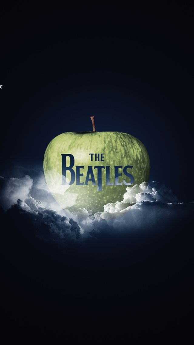 The Beatles Logo iPhone 5s Wallpaper Download | iPhone Wallpapers ...