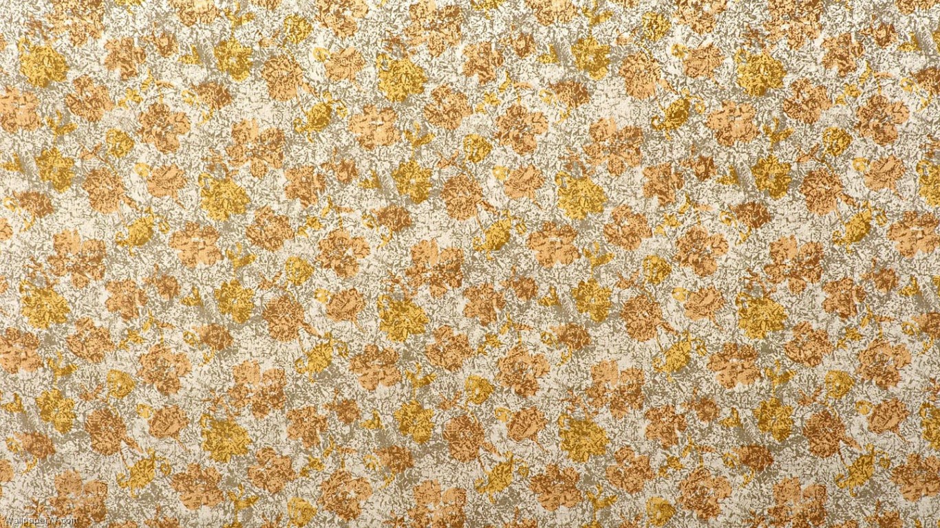 Pattern Yellow Dandy, 1366x768 pixels : Wallpapers tagged ...