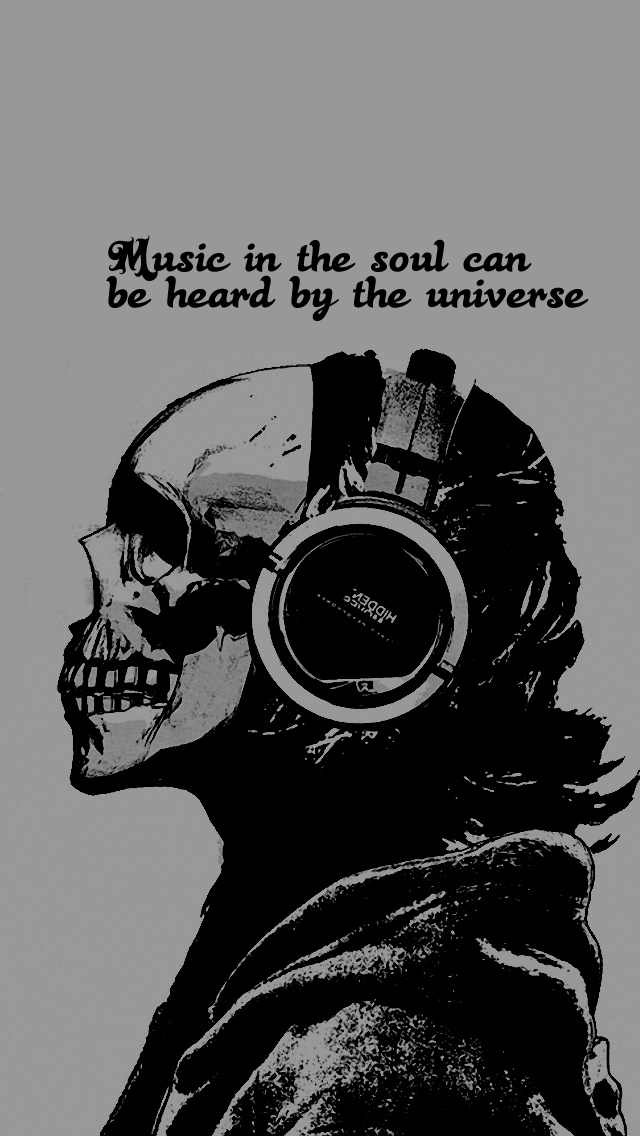 Music In The Soul iPhone 5 Wallpaper (640x1136)