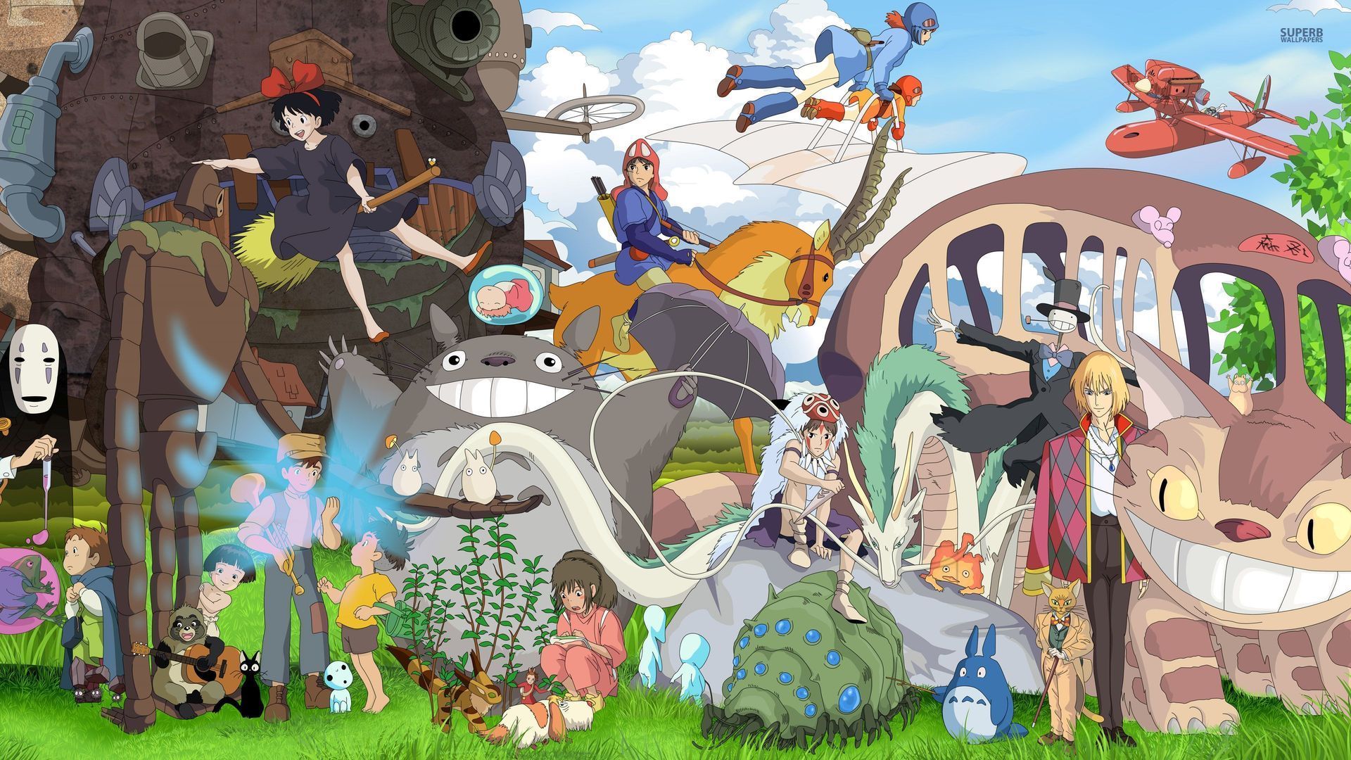 Studio Ghibli characters wallpaper - Anime wallpapers - #36913