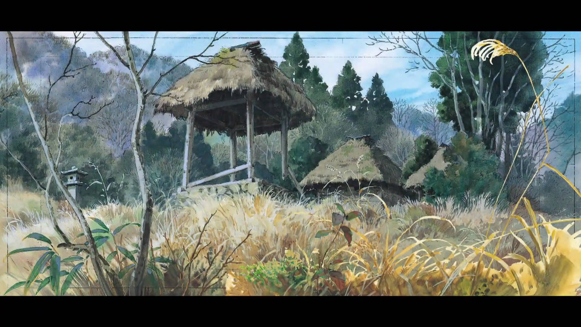 Ghibli Backgrounds by Kazuo Oga - YouTube