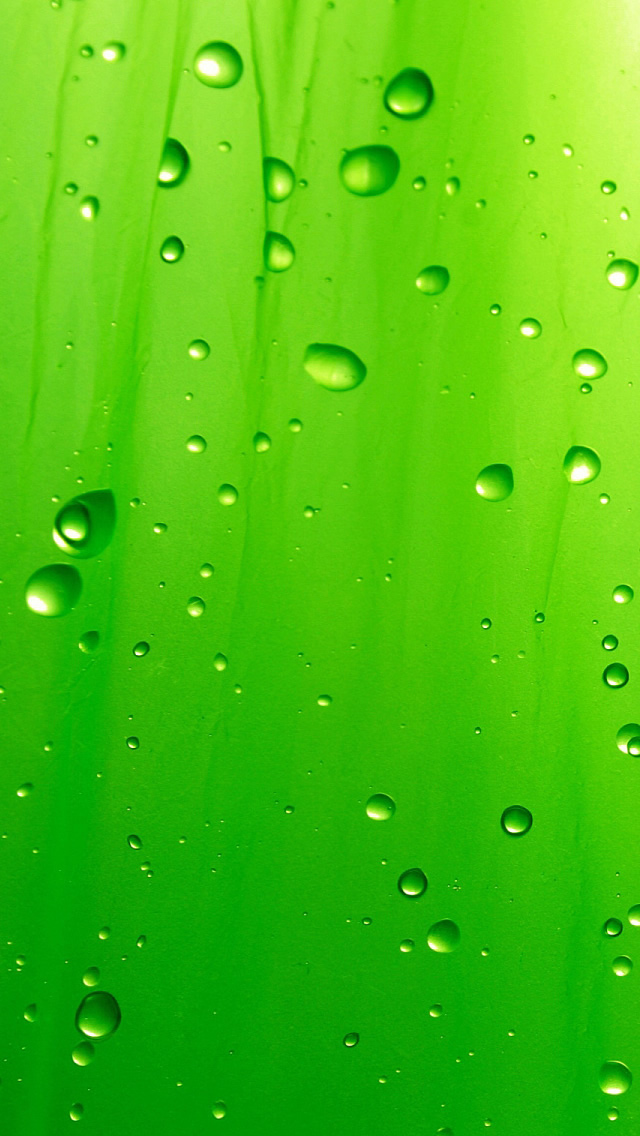 Green Drops iPhone 5s Wallpaper Download iPhone Wallpapers, iPad
