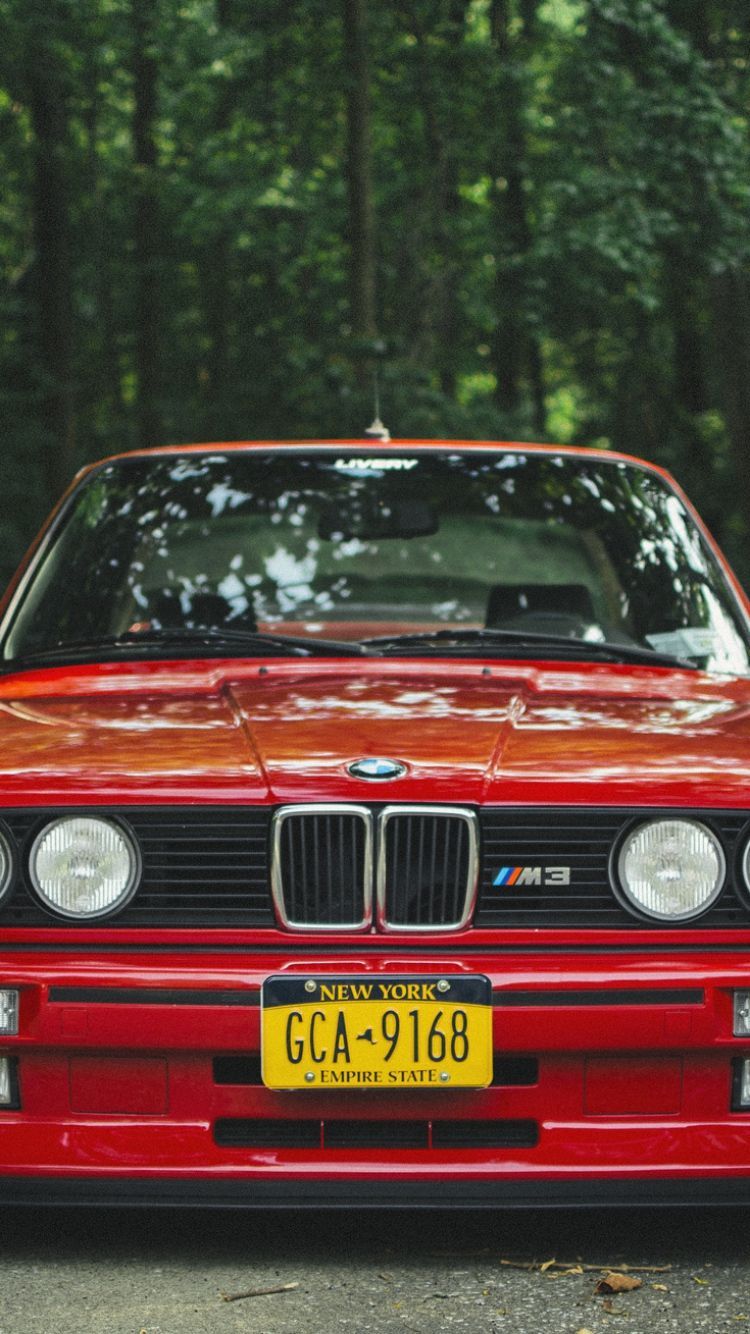 Download Wallpaper 750x1334 Bmw, E30, M3, Red, Tuning iPhone 6 HD ...