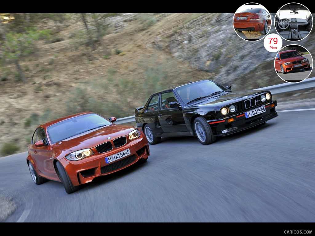 BMW 1-Series M Coupe & BMW M3 E30 | Wallpaper #51 iPad | 1024x768