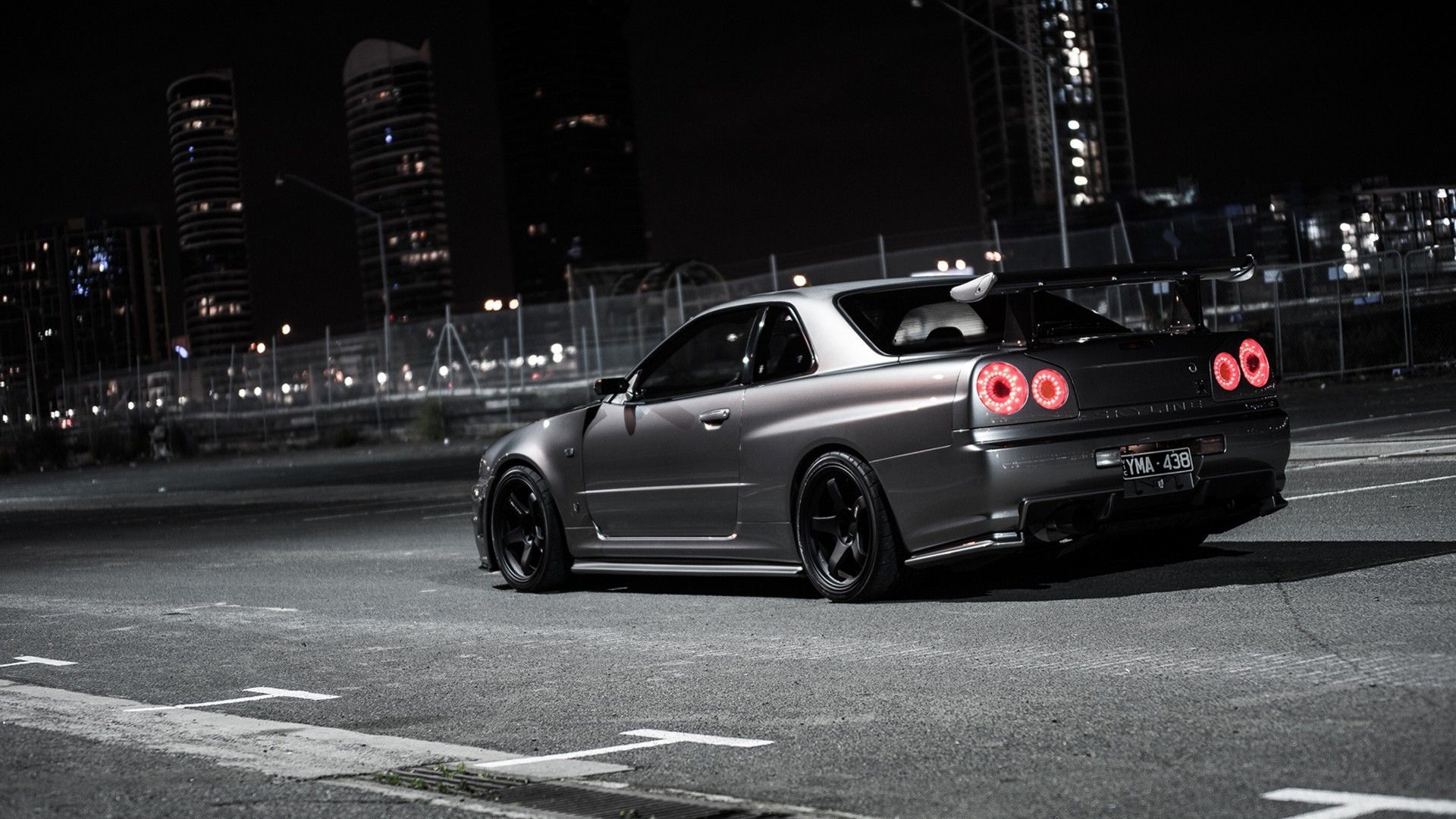 Nissan Skyline GT-R R34 Night » Holy Drift - HD Car Wallpapers and ...