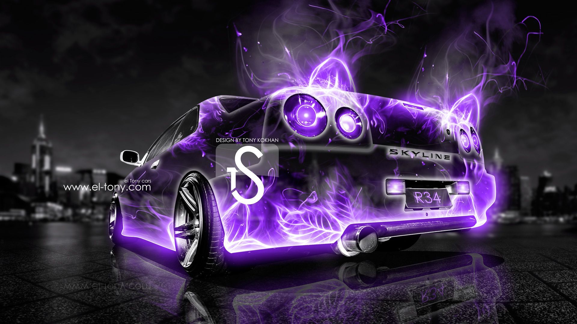 2013 Nissan Skyline Gtr R34 Printable Invitation Download