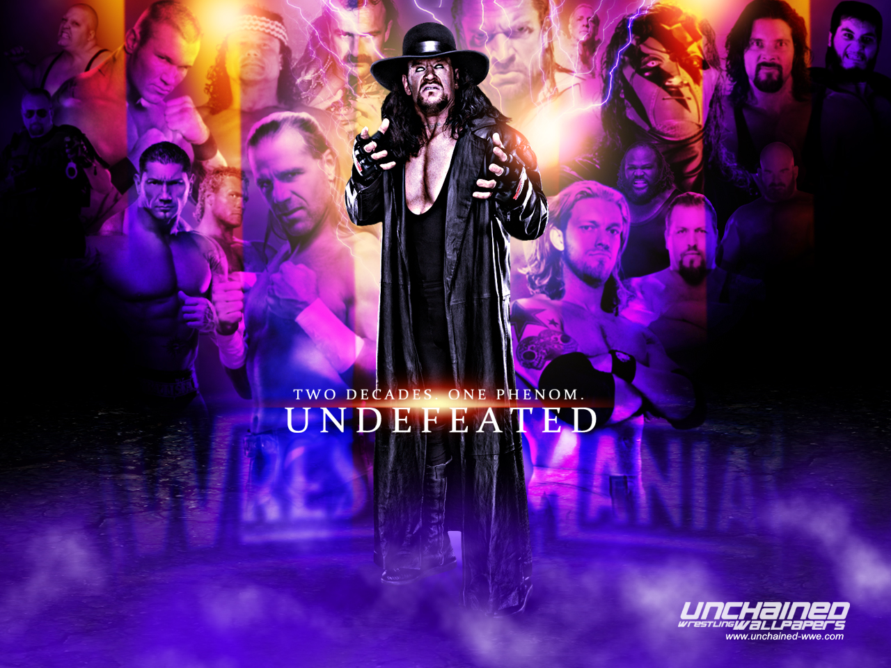 Undertaker-Undefeated - WWE Wallpaper (30107884) - Fanpop