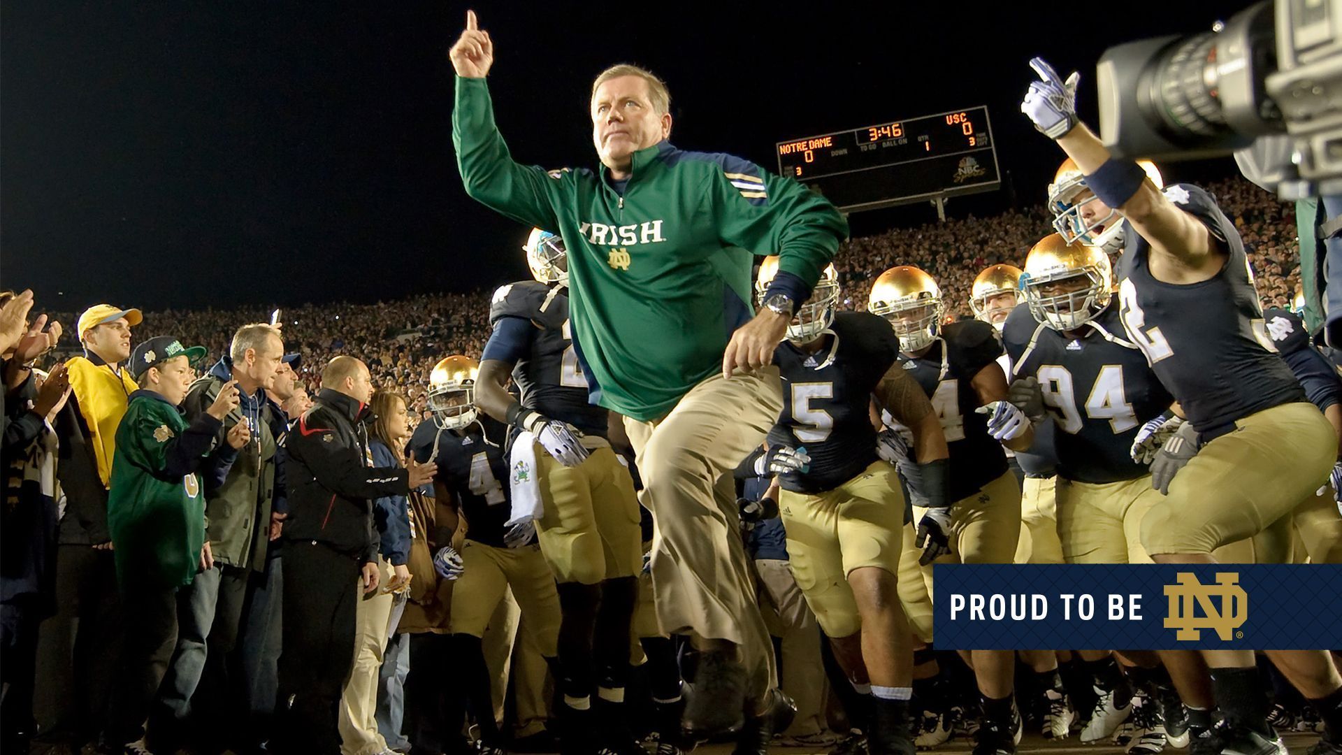 Backgrounds // Proud to Be ND // University of Notre Dame