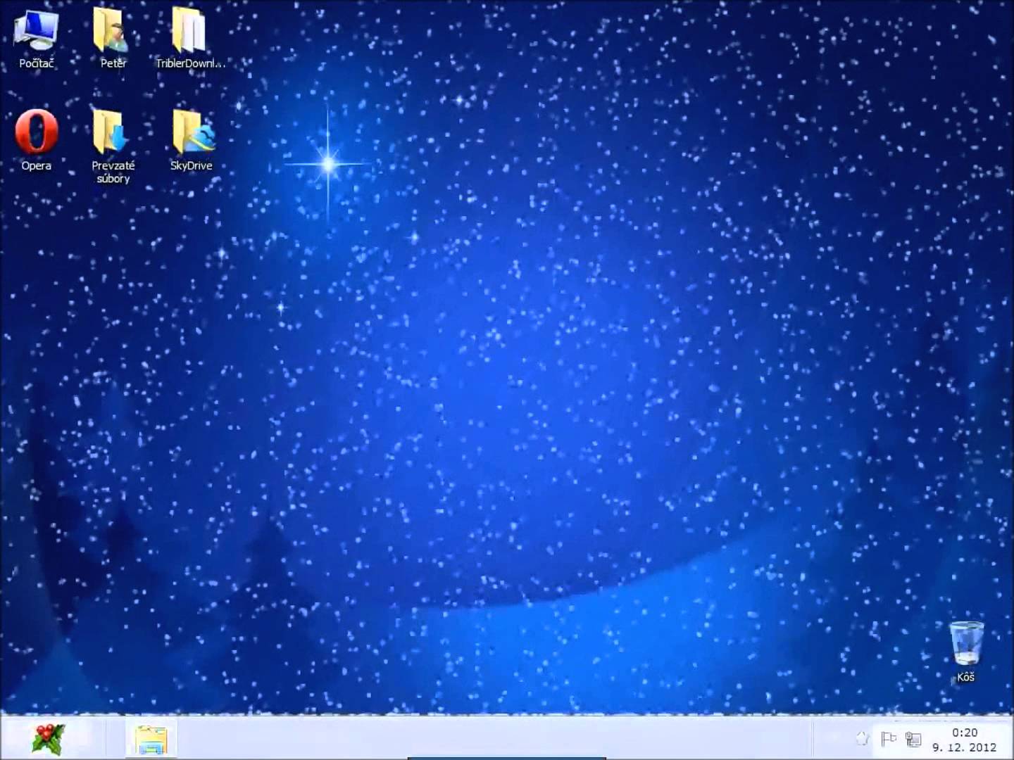 DeskScapes - Animated Desktop Wallpaper - Winter Snow - YouTube