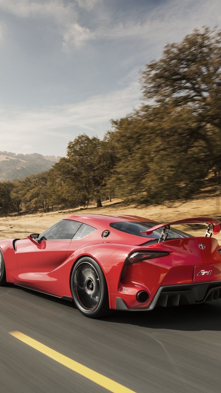 Download Wallpaper 750x1334 Toyota, Ft-1, Concept, Car, Speed ...