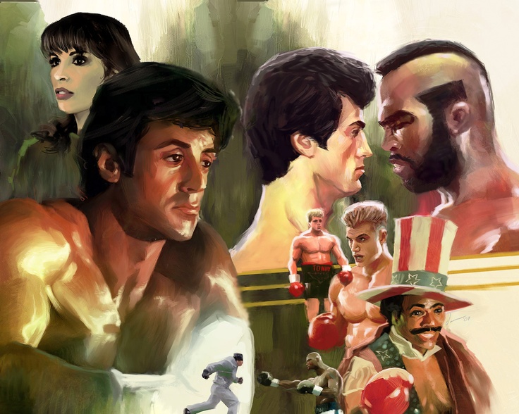 Rocky Balboa collage / 1280x1024 Wallpaper | Gianni's Favorites ...