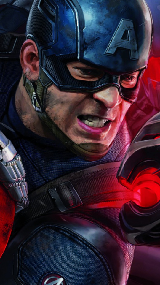 Download Wallpaper 540x960 Avengers age of ultron, Marvel