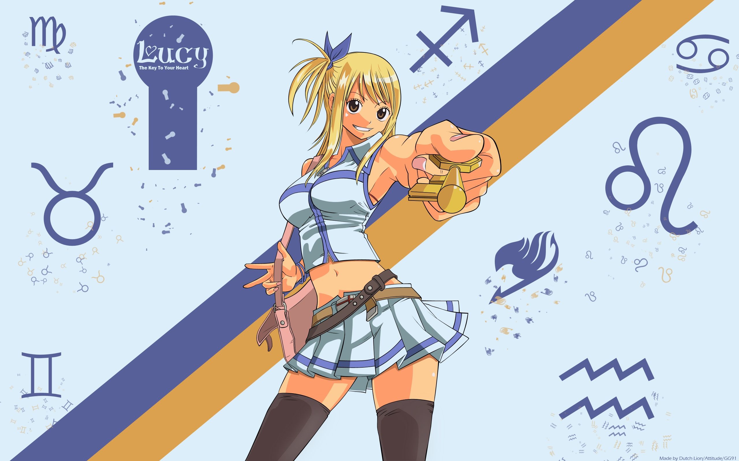 Lucy Heartfilia~! - Fairy Tail Wallpaper (35725830) - Fanpop