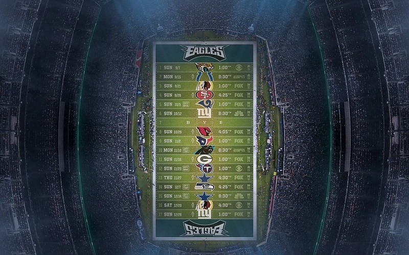 Philadelphia Eagles 2014 NFL Schedule Wallpaper free desktop ...
