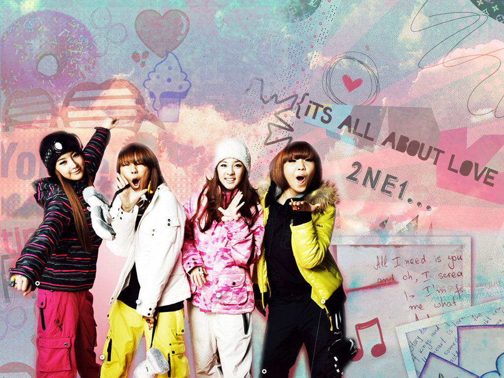 2NE1 - wallpaper.