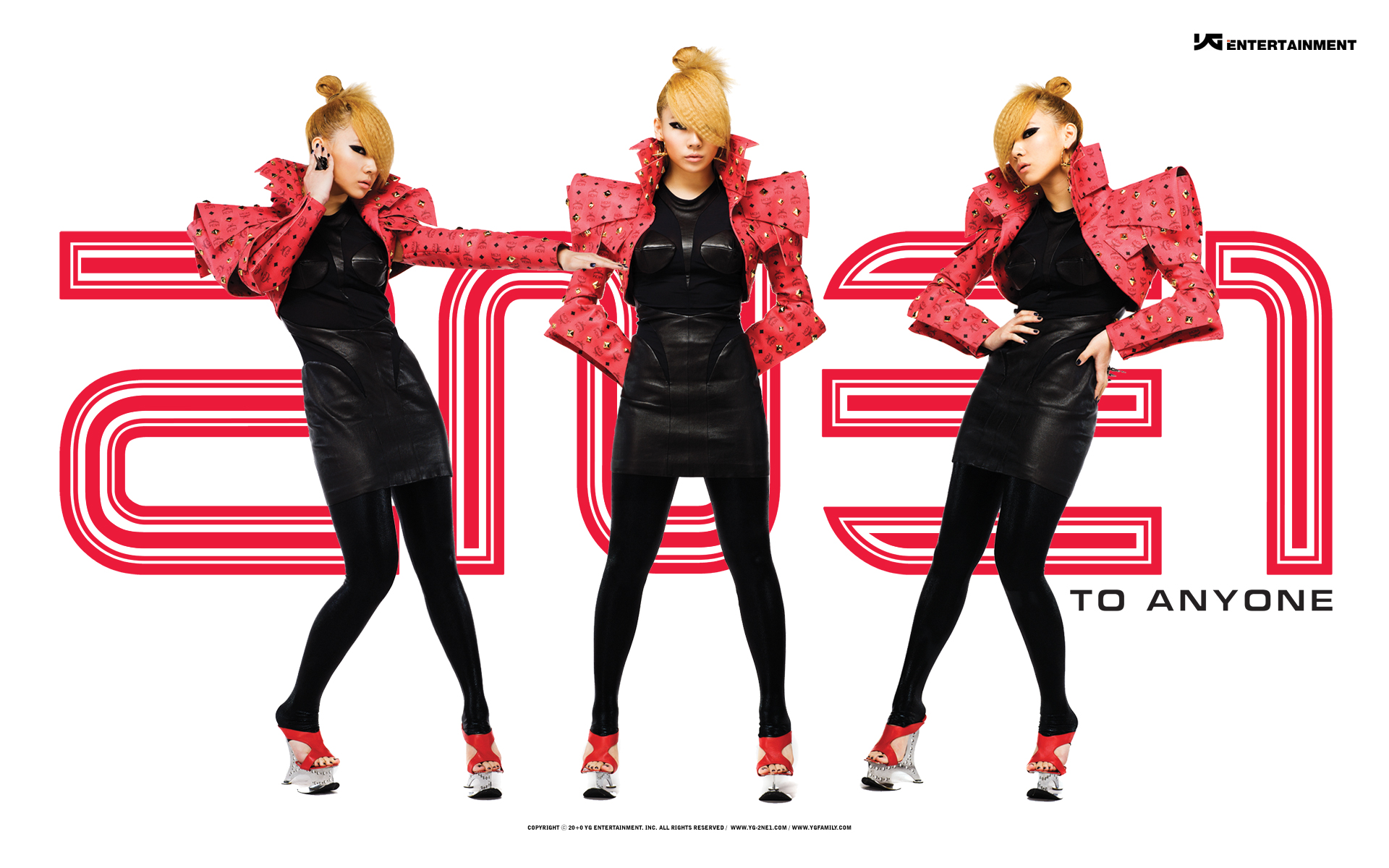 Photos| 2NE1's Official WALLPAPERs : TO-ANYONE | LET'S PLAY : 2NE1