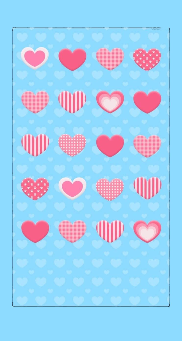 Women For Cute Shelf Heart Blue | Wallpaper.sc IPhone5s