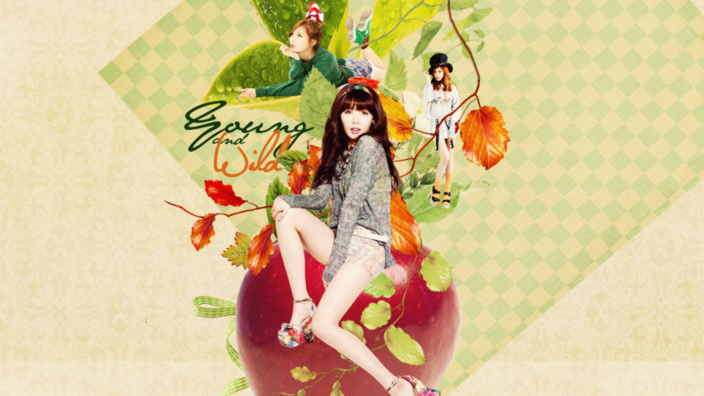 Kim HyunAh - 4Minute @ Wallpaper by SuiBlueSheep on DeviantArt