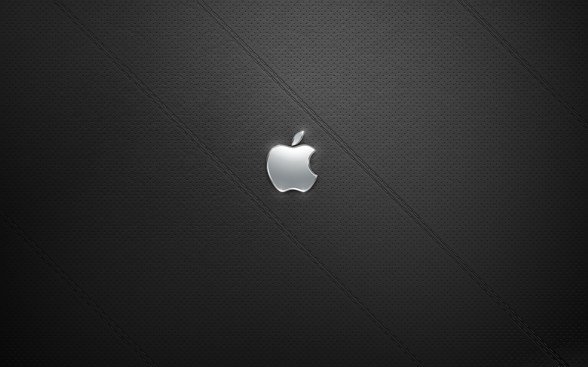 The Art of Adam Betts » Black Leather Apple Desktop Background