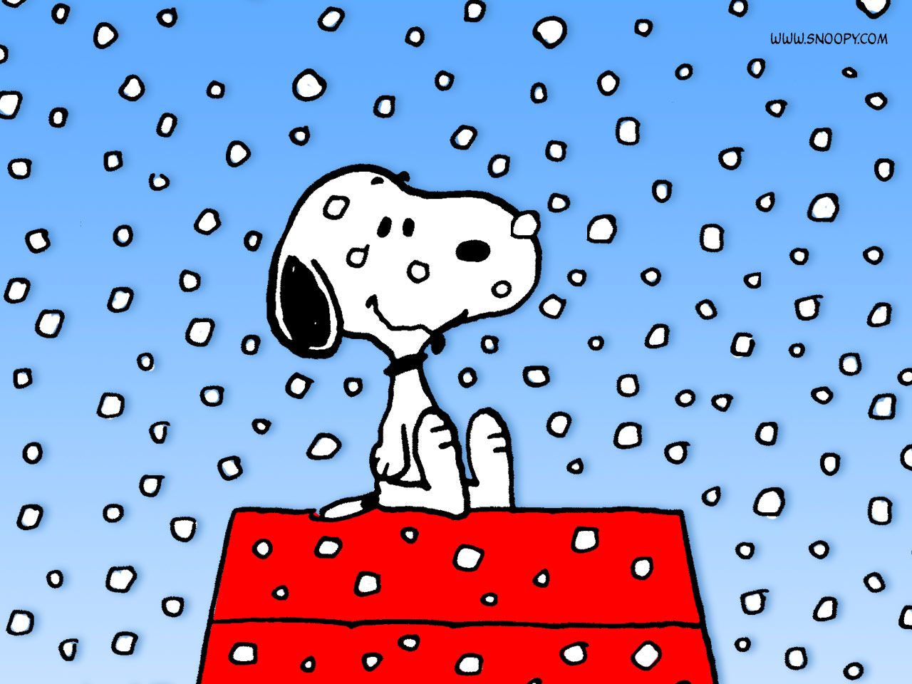 Snoopy Christmas - Peanuts Wallpaper (452772) - Fanpop