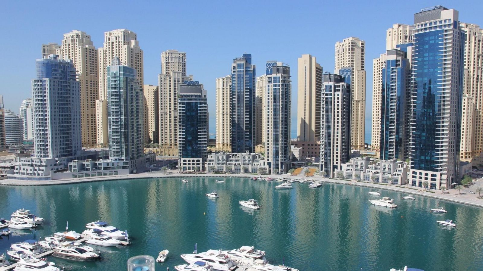 Dubai Marina Skyline | Sky HD Wallpaper