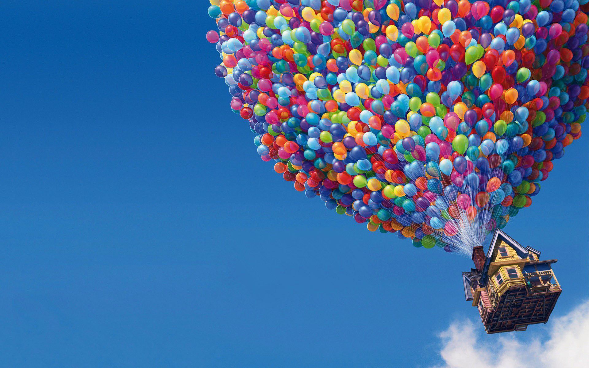 UP Movie Balloons House Wallpapers | HD Wallpapers