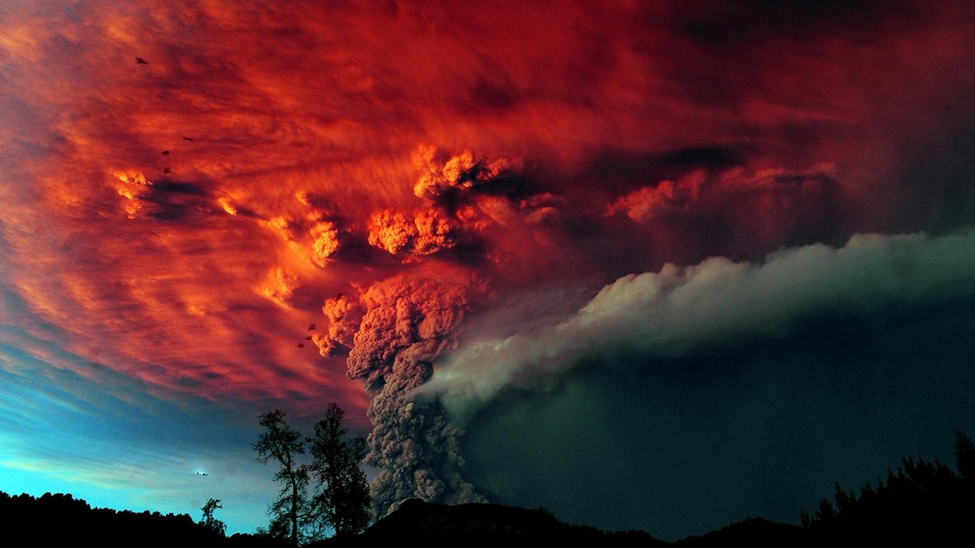 Volcano Eruption Smoke Colors #PRE