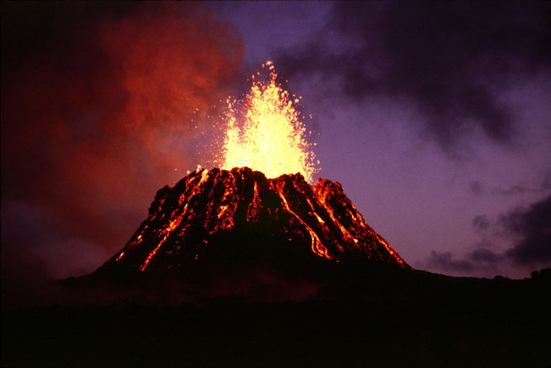 bruce violette: volcano eruption 2