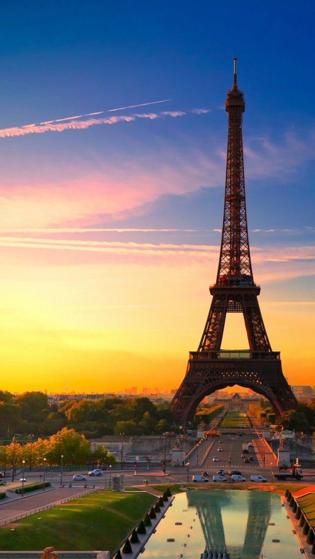 Wallpapers for iPhone for iPhone 5 5c 5s 1136x640 City Of Paris France Eiffel Tower
