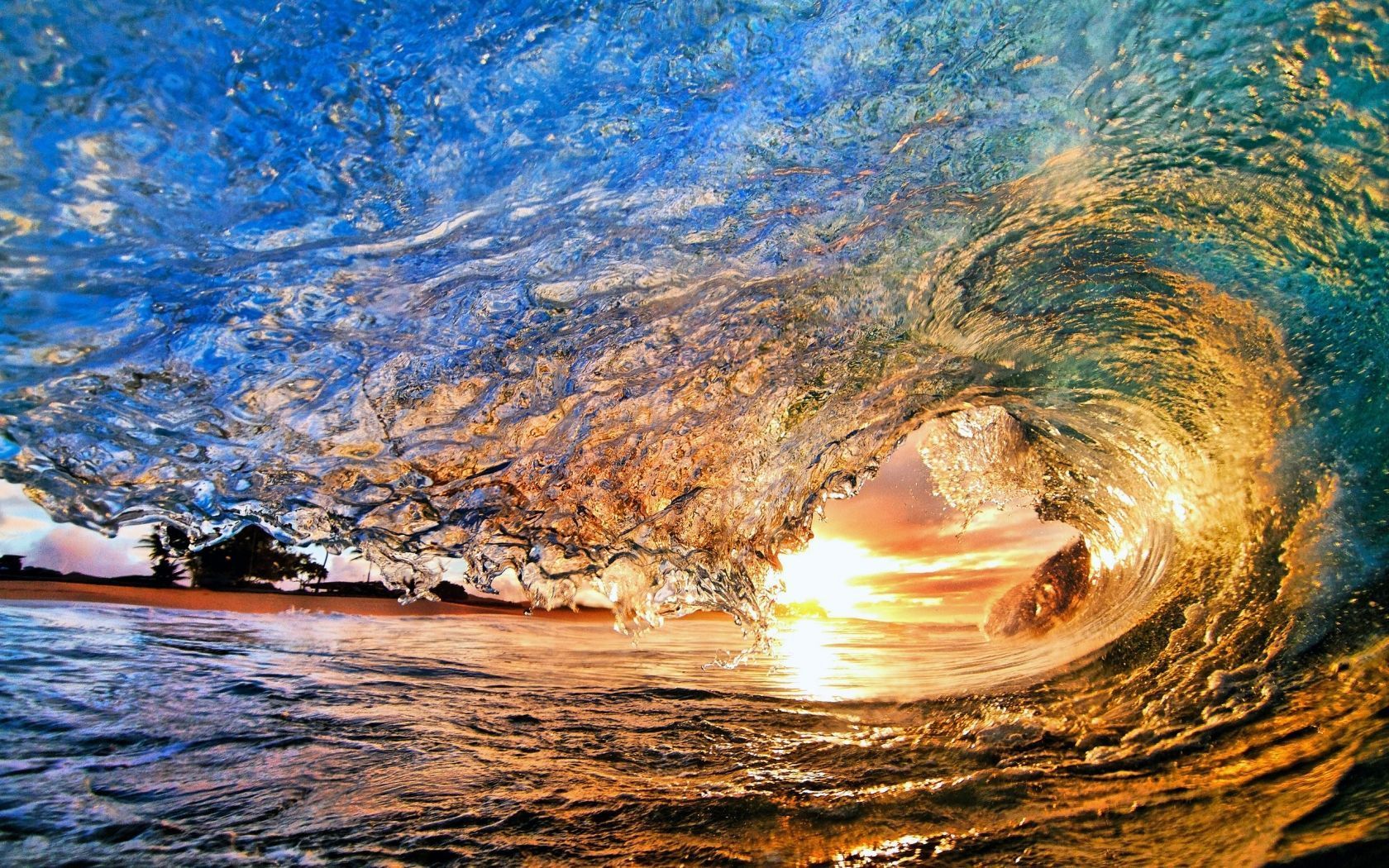 beach-wave – Sky HD Wallpaper