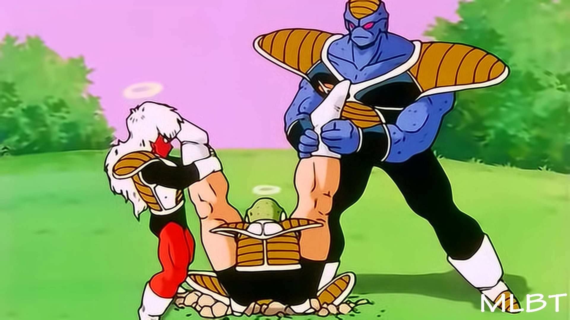 DBZ Z-fighters vs Ginyu Force [part 1/2] 【1080p HD】remastered ...