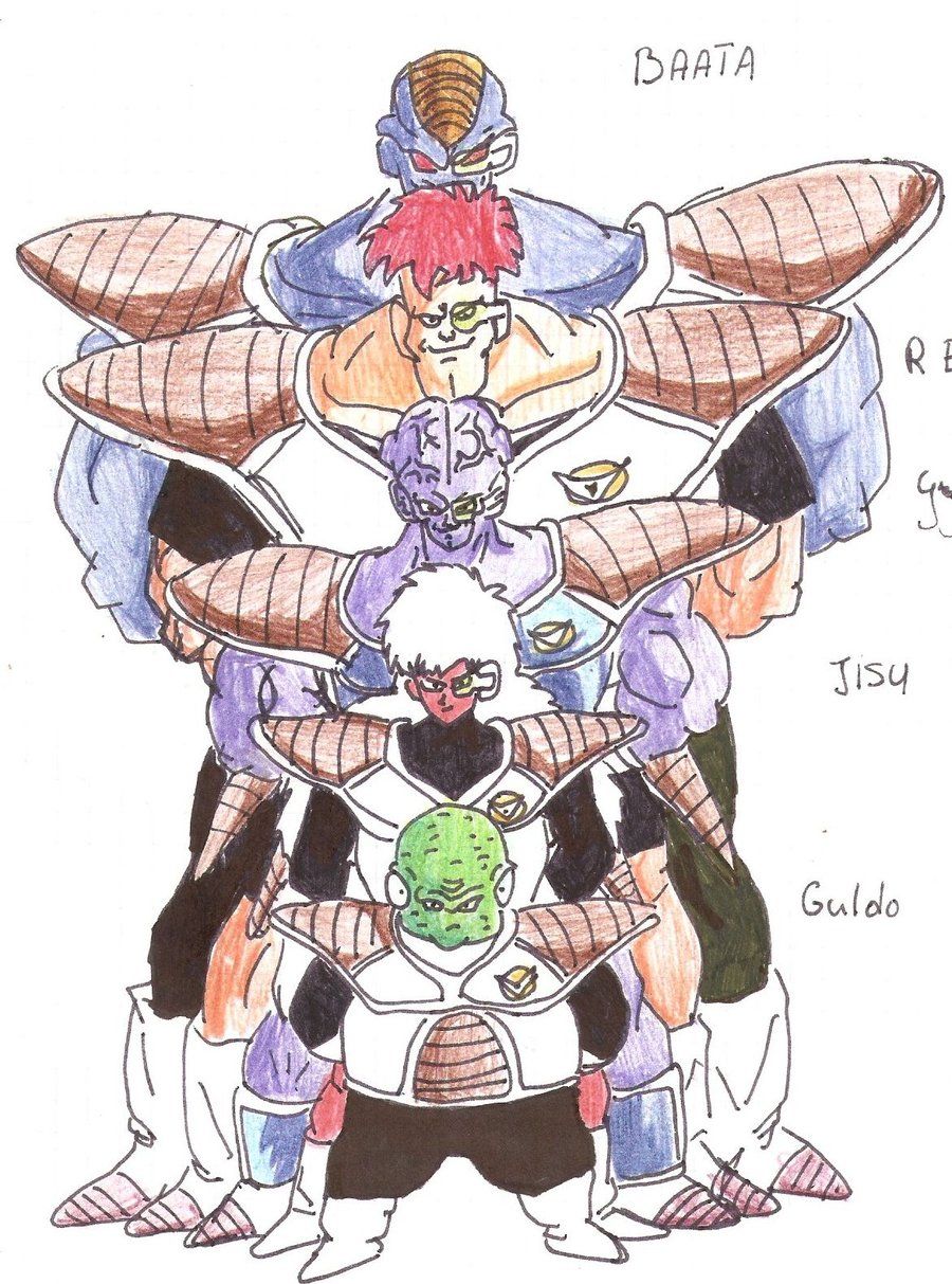 Ginyu Force by OurHonour on DeviantArt