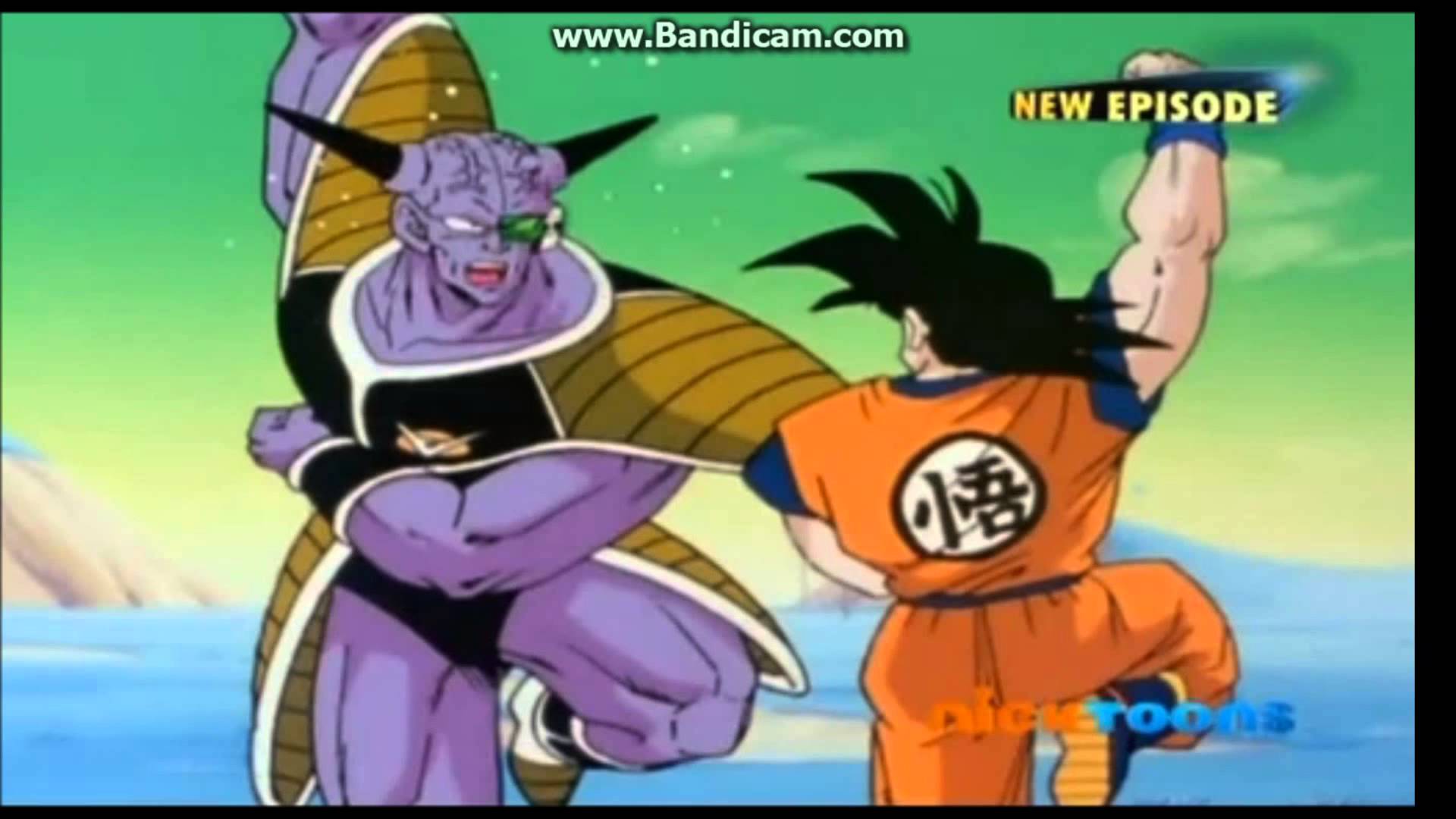 Goku does the Ginyu pose - YouTube