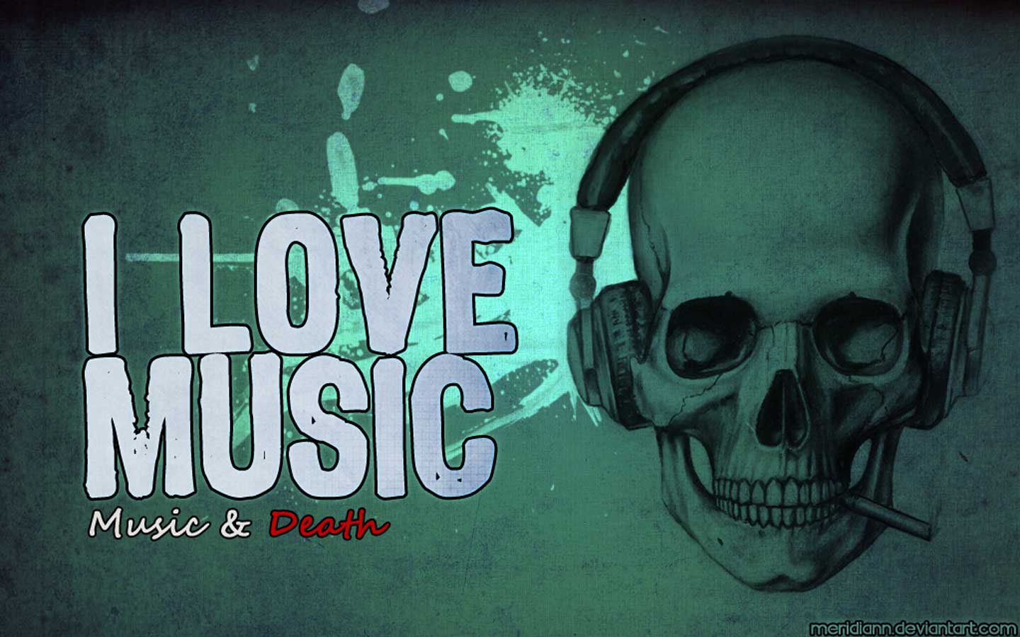 Free Wallpapers - I Love Music wallpaper