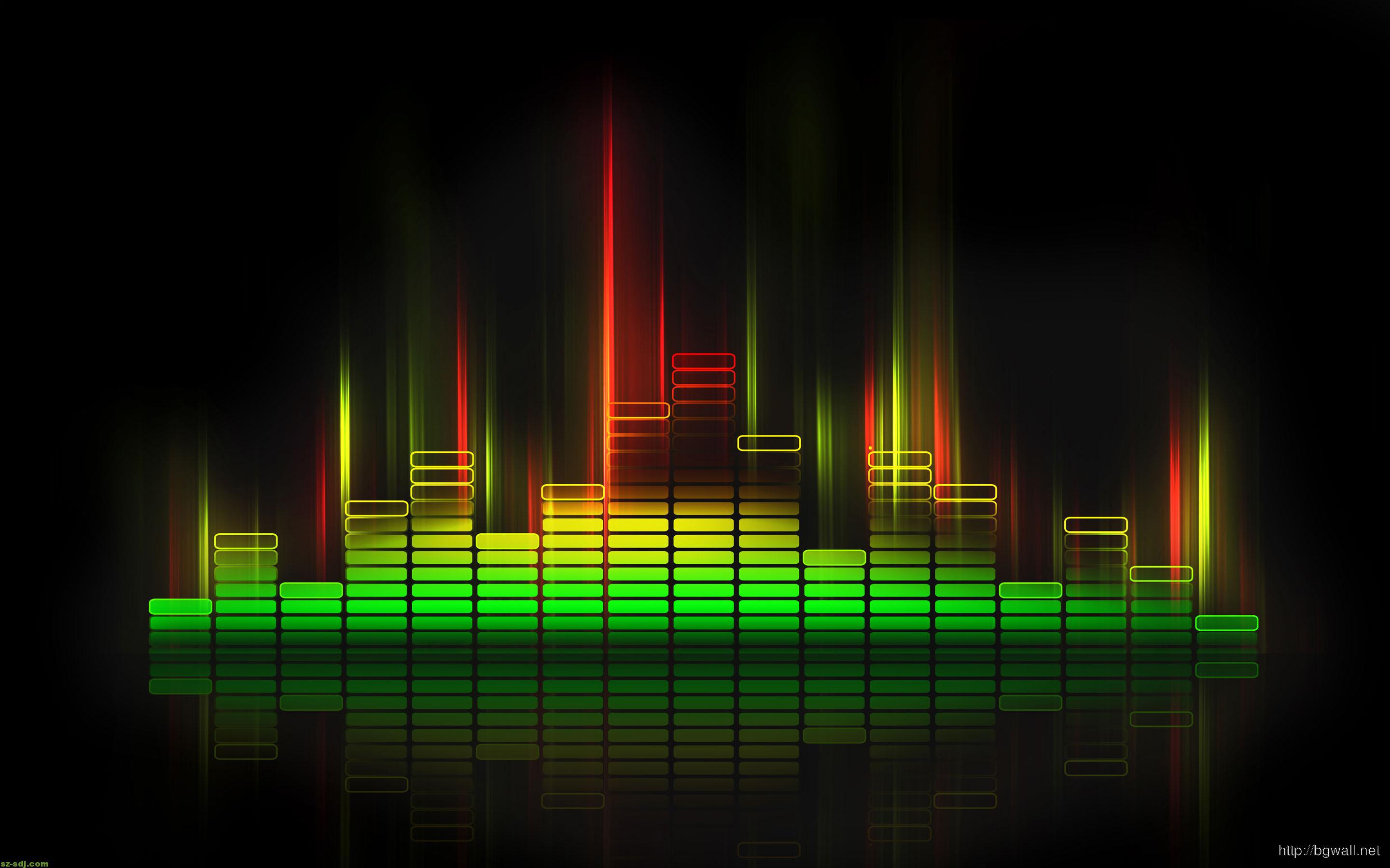 Cool Music Equalizer Desktop Wallpaper Hd